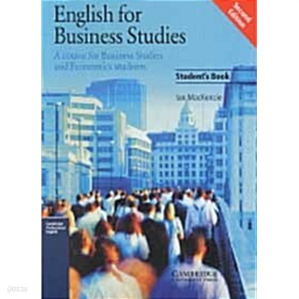 English for Business Studies Student&#39;s book : A Course for Business Studies and Economics Students (Paperback, 2 Student ed) ㅣ Cambridge Professional English 9  