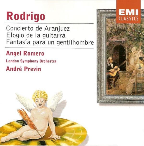 Rodrigo : Concierto De Aranjuez (아랑훼즈 협주곡) - 로메로 (Angel Romero),프레빈 (Andre Previn) (EU발매) 