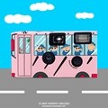 짱구 필름 카메라 - 유치원 버스 디자인