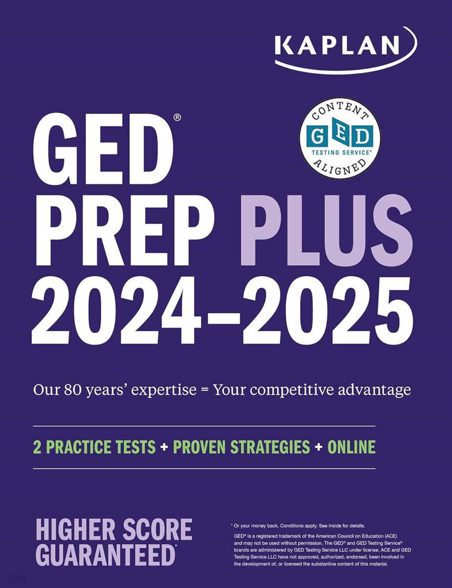 GED Test Prep Plus 2024-2025: Includes 2 Full Length Practice Tests, 1000+ Practice Questions, and 60+ Online Videos