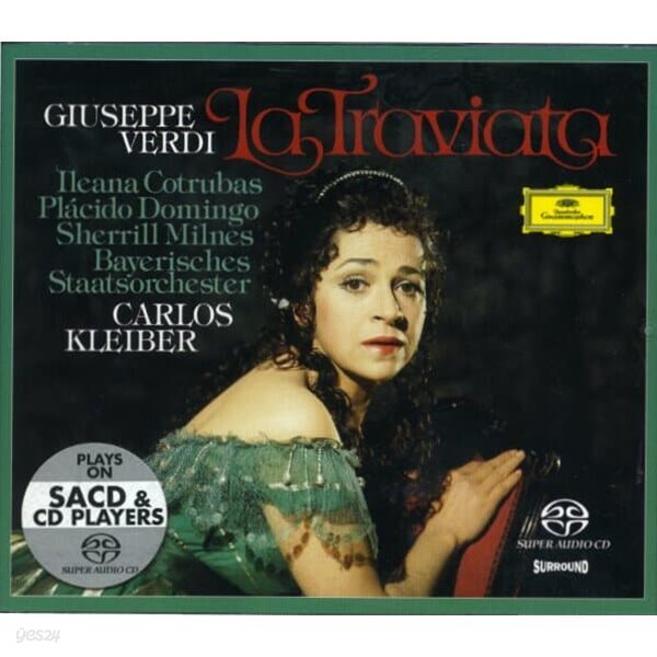 [수입] La Traviata / Verdi / Carlos Kleiber / Domingo (2 SACD)