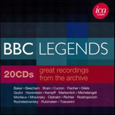 BBC 레전드: 아카이브 위대한 유산 (BBC Legends: Recordings From The Archive) (20CD Boxset) - 여러 연주가
