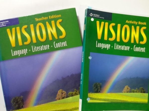 VISIONS (Language Literature Content) : Teacher Edition + Activity Book /(두권/하단참조)