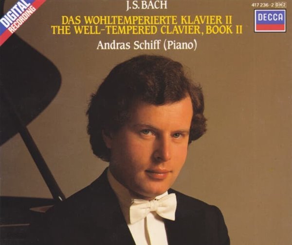 Bach : Das Wohltemperierte Klavier II (평균율 클라비어 곡집 2권) - 쉬프 (Andras Schiff) (2cd)(독일발매)