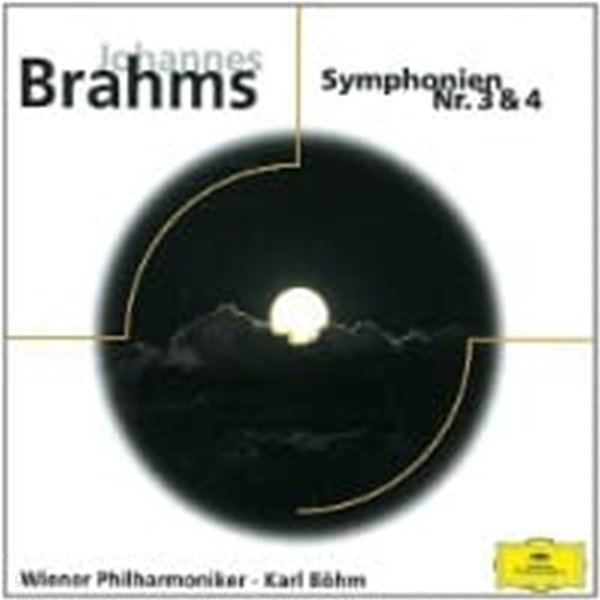 [미개봉] Karl Bohm / Brahms : Symphonien Nr. 3 &amp; 4 (수입//4695802)