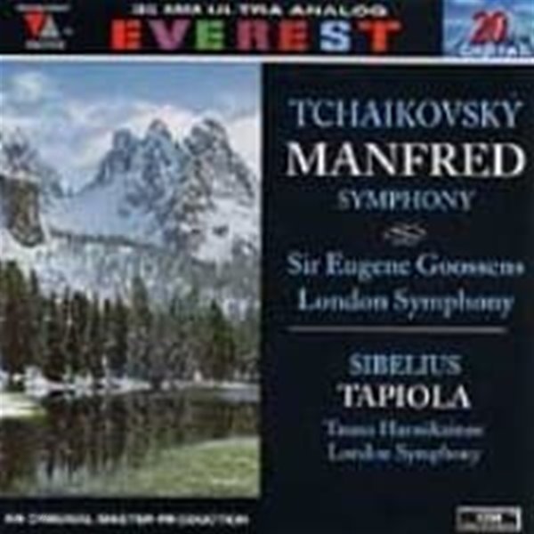 Sir Eugene Goossens / Tchaikovsky : Manfred Symphonic Poem, Op. 58 (수입/EVC9025)