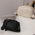 룩앳걸 데일리 레더 스퀘어 크로스백 2 color