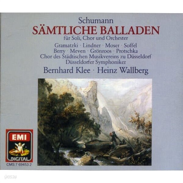 [수입] Schumann - Samtliche Balladen fur Soli, Chor und Orchester