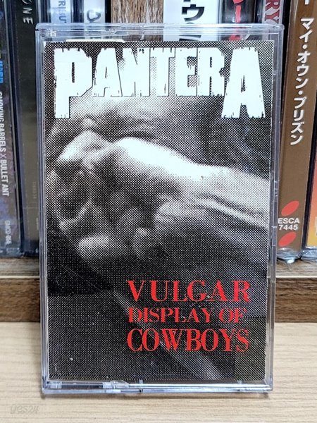 (카세트테이프) Pantera (판테라) - Vulgar Display of Cowboys (양호)