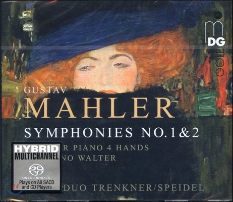 Piano Duo Trenkner 말러: 교향곡 1번 2번 `부활` [네 손을 위한 피아노 편곡 버전] Mahler: Symphonies Nos. 1 & 2  - arr. for 4 hands)