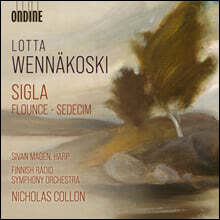 Sivan Magan 베내코스키: 플라운스, 하프 협주곡 ‘시글라’, 세데침 (Lotta Wennakoski: Sigla, Flounce, Sedecim)