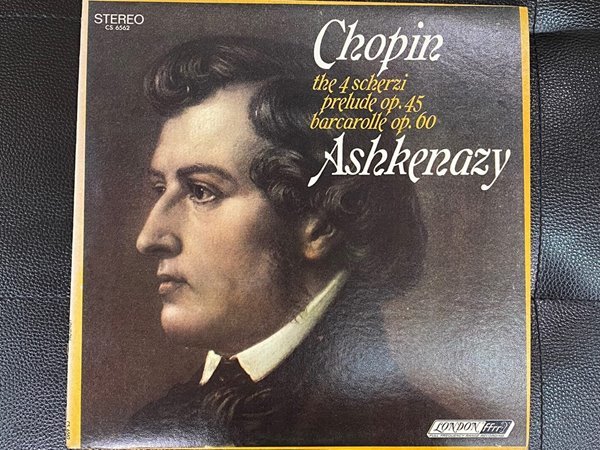 [LP] 아슈케나지 - Vladimir Ashkenazy - Chopin The 4 Scherzi,Prelude Op.45 LP [U.S반]