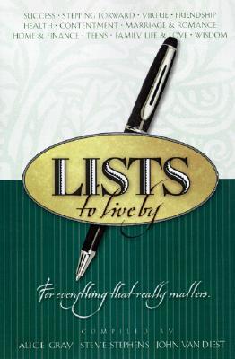 Lists to Live By: the third collection: for everything that really matters