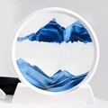 모래멍 샌드아트 3D 모래시계 오브제 (블루)