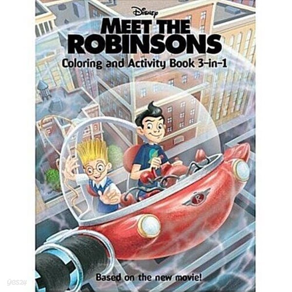 Meet the Robinsons: Coloring and Activity Book 3-in-1 by Cynthia Hands(paperback)