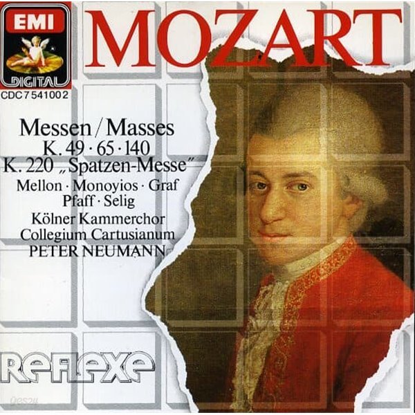 [수입] Mozart - Messen K.49 / K.65 / K.140 / K.220 (Spatzen) - Neumann