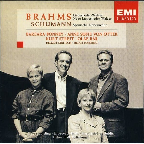 [수입] Brahms / Schumann - Babara Bonney / Anne Sofie von Otter