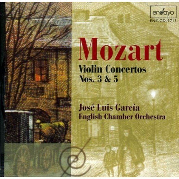 [수입] Mozart Violin Concertos No.3 &amp; 5 - Garcia / English Chamber Orchestra