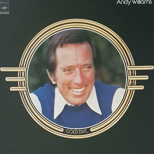[일본반][LP] Andy Williams - Gold Disc