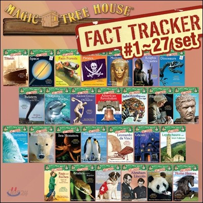 Magic Tree House Fact Tracker #1~27 세트