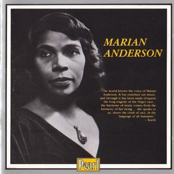 앤더슨 (Marian Anderson) - Marian Anderson (UK발매)