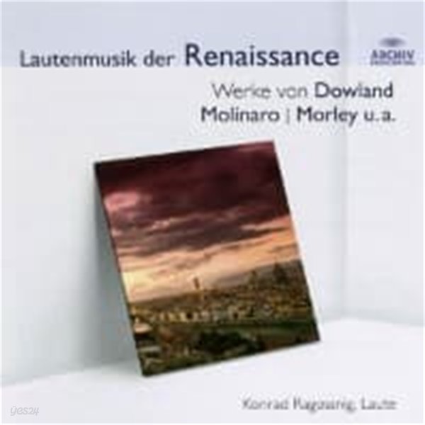 [미개봉] Konrad Ragossnig / Lautenmusik Der Renaissance (수입/4803584)