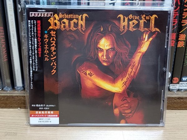 (일본반) Sebastian Bach - Give &#39;Em Hell