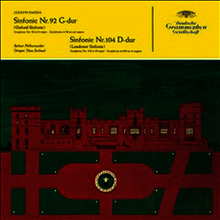 하이든: 교향곡 92 '옥스포드', 104번 '런던', 모차르트: 바이올린 협주곡 4번 (Haydn: Symphonies Nos.92 'Oxford' & 104 'London', Mozart: Violin Concerto No.4) (Ltd. Ed)(SHM-CD)(일본반) - Hans Rosbaud