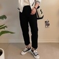 뒷핀턱 스판슬랙스(2col)