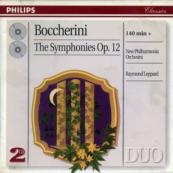 [수입] Boccherini - The Symphonies Op.12 / New Philharmonia / Leppard (2CD)