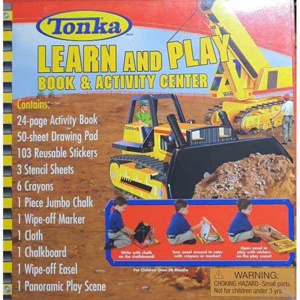 Tonka Learn and Play Book and Activity Center (paperback)