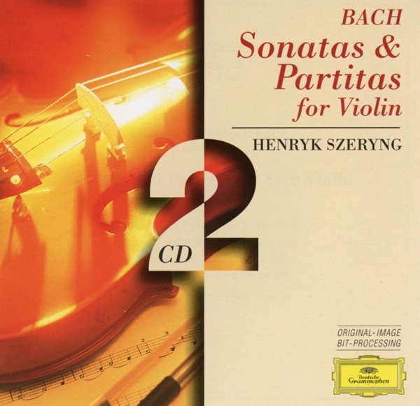 헨릭 쉐링 - Henryk Szeryng - Bach Sonatas &amp; Partitas For Violin 2Cds [독일발매]