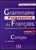 Grammaire progressive du francais Niveau Intermediaire Corriges