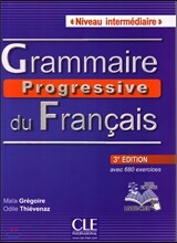 Grammaire progressive du francais Niveau Intermediaire Livre (+CD)