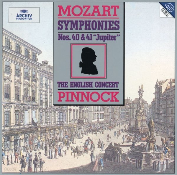 트레버 피녹 - Trevor Pinnock - Mozart Symphonies Nos.40 &amp; 41 Jupiter [독일발매]