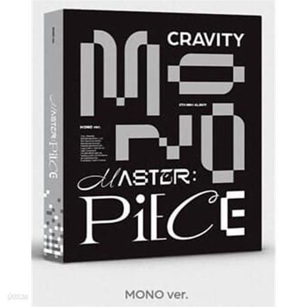 CRAVITY 크래비티 미니앨범 5집 MASTER:PIECE [MONO ver.]