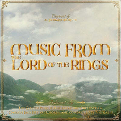 반지의 제왕 영화음악 (The Lord of the rings OST by Howard Shore) [밤색 컬러 3LP] 