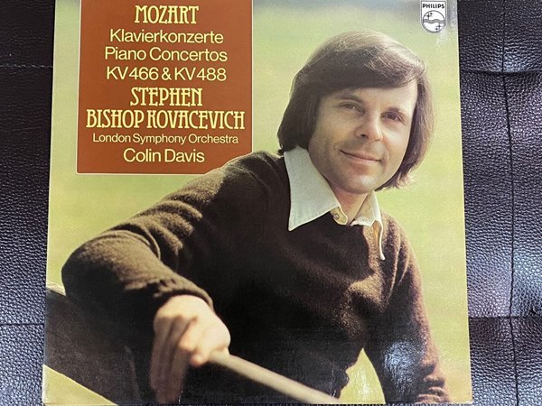 [LP] 콜린 데이비스 - Colin Davis - Mozart Klavierkonzerte KV.466 &amp; KV.488 LP [홀랜드반]