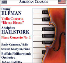 Joann Falletta 대니 엘프먼: 바이올린 협주곡 ‘일레븐 일레븐' &amp;  아돌퍼스 헤일스톡: ‘피아노 협주곡 1번’  (Danny Elfman: Violin Concerto 'Eleven Eleven' &amp; Adolphus Hailstork: Piano Concerto No. 1)
