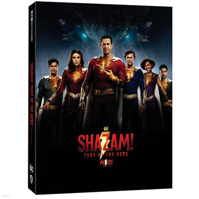 샤잠! 신들의 분노 (2Disc, 4K UHD+BD 스틸북 한정수량) : 블루레이