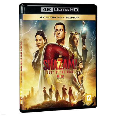 샤잠! 신들의 분노 (2Disc, 4K UHD + 2D) : 블루레이