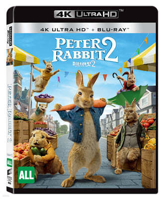 피터 래빗 2 : 파 프롬 가든 (1Disc, 4K UHD+BD) : 블루레이