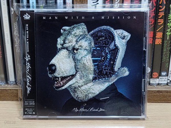 (일본반 한정반 CD+DVD) MAN WITH A MISSION - My Hero / Find You (애니메이션 `이누야시키&#180; 오프닝)