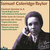 Harold Wright 사무엘 콜리지-테일러: 클라리넷 오중주 외 ( Coleridge-Taylor: Clarinet Quintet, Suite de Concert, Ballad, Spiritual for Piano)