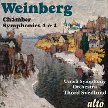 Thord Svedlund 바인베르크: 실내 교향곡 1번, 4번 (Weinberg: Chamber Symphonies Nos. 1 &amp; 4)