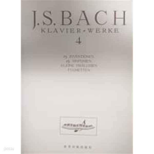 J.S. BACH KLAVIER=WERKE 4