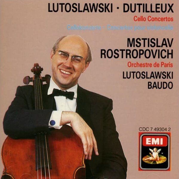 Lutoslawski , Dutilleux :  Cello Concertos - 로스트로포비치 (Mstislav Rostropovich) (유럽발매)