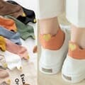 피나 하트 포인트 뒷 발목 양말 자수 패션양말