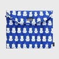 LITTLE FACO PATTERN-BLUE(노트북 패딩파우치)