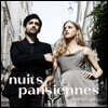 Manon Galy / Jorge Gonzalez Buajasan 파리의 밤 - 프랑스 작곡가들의 작품과 편곡 작품집 (Nuits Parisiennes)